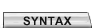 Syntax