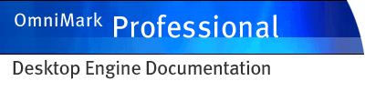 OmniMark Professional Desktop Engine docs